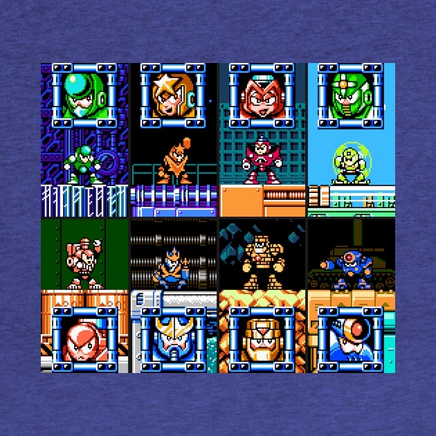 Mega Man 5 Bosses by SuperSensei